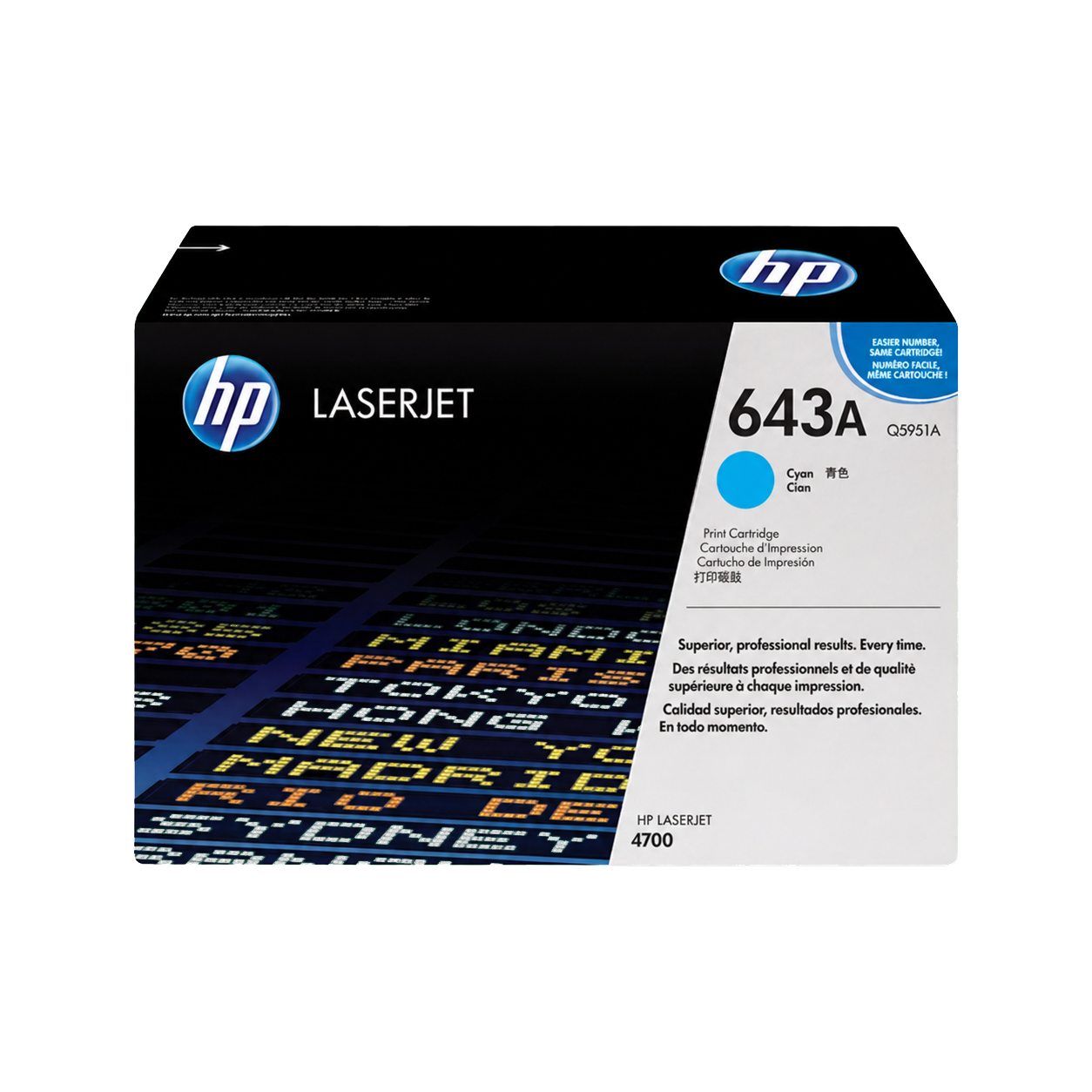 HP 643A cyan