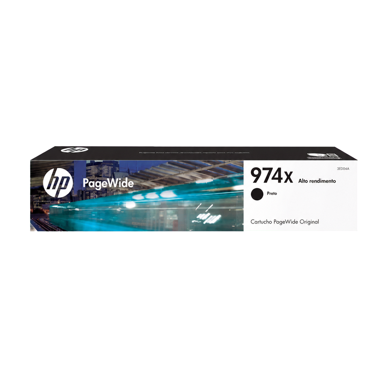 Cartucho HP PageWide 974X negro